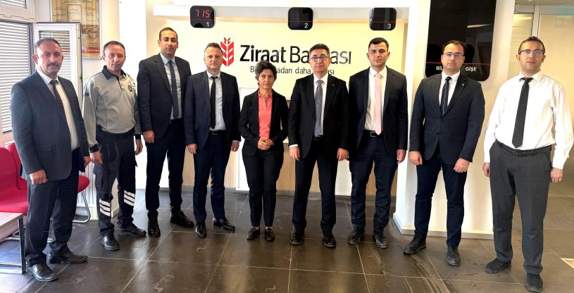 YİĞİT, HALKBANK HÜYÜK, UYDU ŞUBESİ VE ZİRAAT BANKASI HÜYÜK, DEREBUCAK, DERBENT ŞUBESİNİ ZİYARET ETTİ