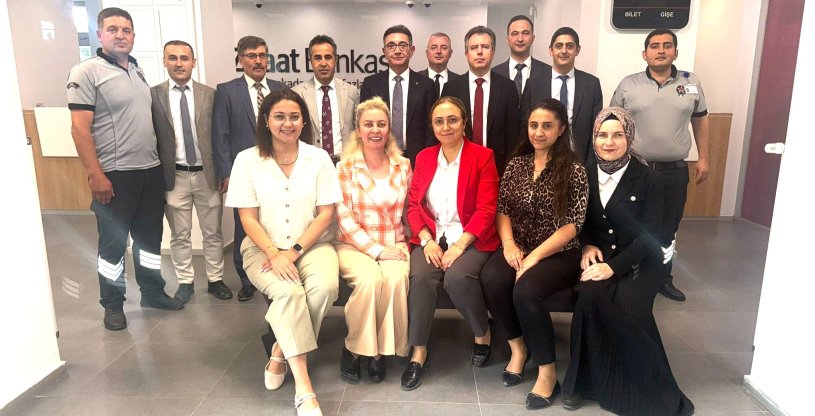 YİĞİT, ZİRAAT VE HALK BANKASI ILGIN VE AKŞEHİR ŞUBELERİNİ ZİYARET ETTİ