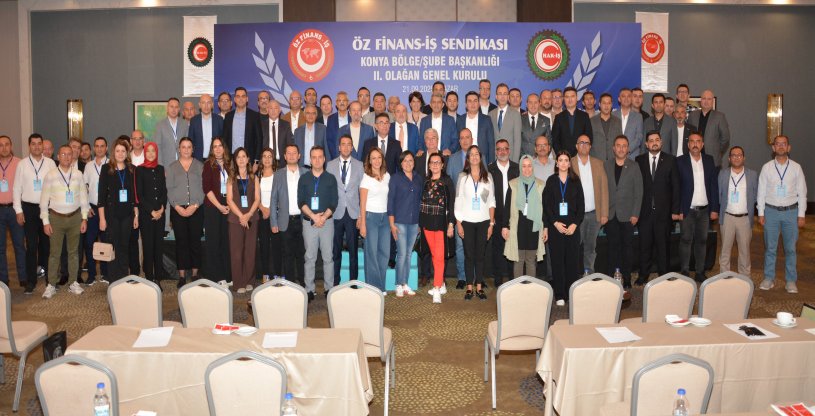 SENDİKAMIZ KONYA BÖLGE BAŞKANLIĞI 2. OLAĞAN GENEL KURULU GERÇEKLEŞTİ