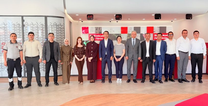 YİĞİT, ZİRAAT BANKASI KULU ŞUBESİNE HAYIRLI OLSUN ZİYARETİNDE BULUNDU