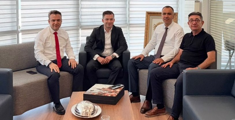 HALKBANK AKSARAY SANAYİ SİTE ŞUBE MÜDÜRÜ ERYILMAZ, KONYA BÖLGE BAŞKANLIĞIMIZI ZİYARET ETTİ