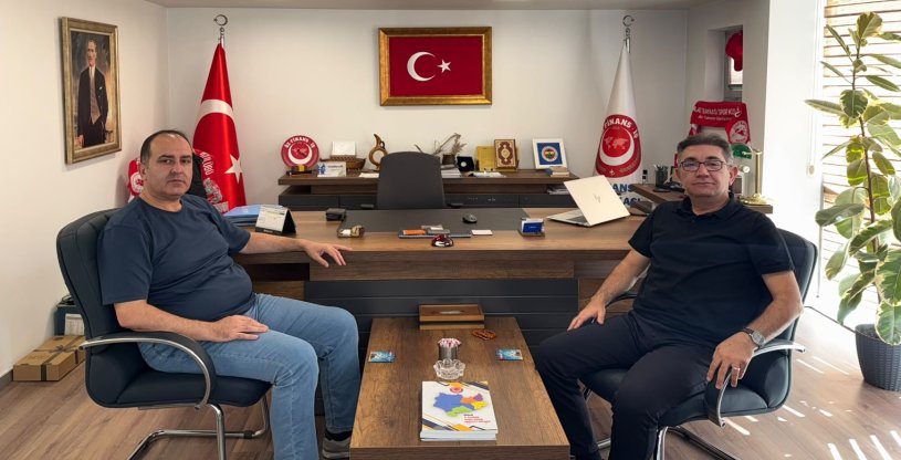 YİĞİT, HAK-İŞ KONYA İL BAŞKANI KEÇECİ'Yİ MİSAFİR ETTİ