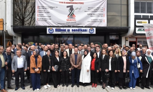 EMEKÇİNİN SESİ KONYA'DAN YÜKSELDİ