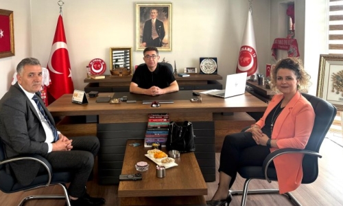 KONYA BÖLGE KOORDİNATÖRÜ GÖKÇE MİSAFİRİMİZ OLDU