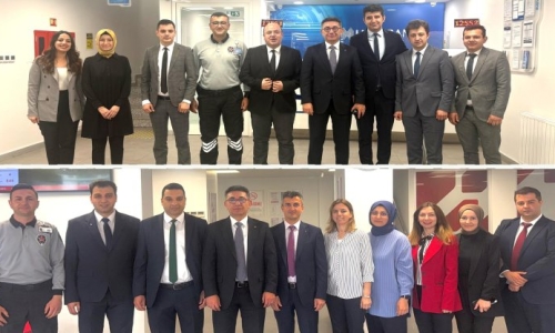 YİĞİT, ZİRAAT VE HALK BANKASI BEYŞEHİR ŞUBESİNİ ZİYARET ETTİ