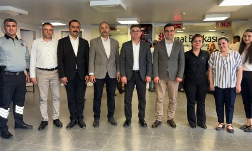 YİĞİT, HALKBANK YUNAK VE ZİRAAT BANKASI YUNAK, 24 AĞUSTOS, TUZLUKÇU, ÇELTİK ŞUBELERİNİ ZİYARET ETTİ
