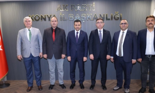 YİĞİT, AK PARTİ KONYA İL BAŞKANI ÖZGÖKÇEN'İ ZİYARET ETTİ