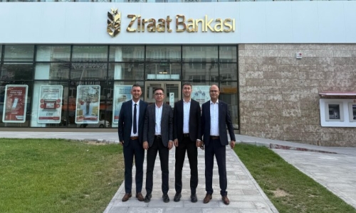 YİĞİT, ZİRAAT BANKASI KARAMAN ŞUBESİNE 'HAYIRLI OLSUN' ZİYARETİ YAPTI