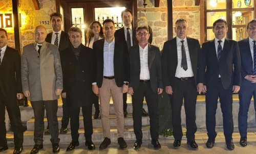 YİĞİT, ZİRAAT BANKASI BÖLGE BAŞKANI KIZILOK, HALKBANK KOORDİNATÖRÜ GÖKÇE, T.H.E. BÖLGE BAŞKANI BOĞA VE MÜDÜRLERLE İFTAR YAPTI