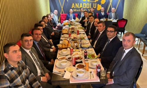 YİĞİT, ZİRAAT BANKASI KULU ŞUBE MÜDÜRÜ ÖZKAN'IN İFTARINA KATILDI