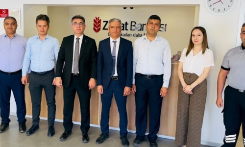 YİĞİT, ZİRAAT BANKASI AKSARAY SARIYAHŞİ, AĞAÇÖREN, ORTAKÖY, SULTANHANI, ESKİL İLE HALKBANK ORTAKÖY ŞUBELERİNİ ZİYARET ETTİ