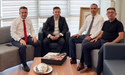 HALKBANK AKSARAY SANAYİ SİTE ŞUBE MÜDÜRÜ ERYILMAZ, KONYA BÖLGE BAŞKANLIĞIMIZI ZİYARET ETTİ