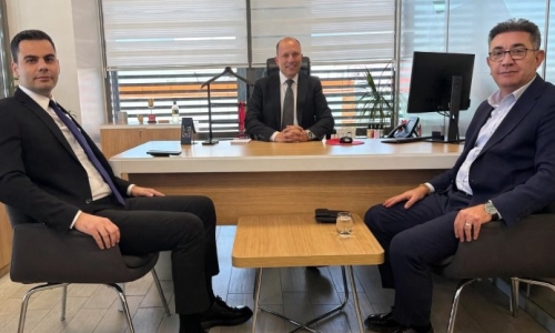 YİĞİT, ZİRAAT BANKASI ZAFER SANAYİ ŞUBESİNİ ZİYARET ETTİ