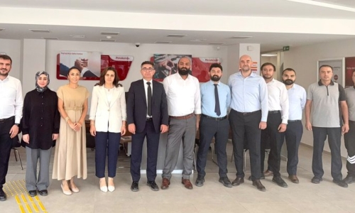 YİĞİT, ZİRAAT KATILIM AKSARAY VE SOMUNCUBABA ŞUBELERİNİ ZİYARET ETTİ