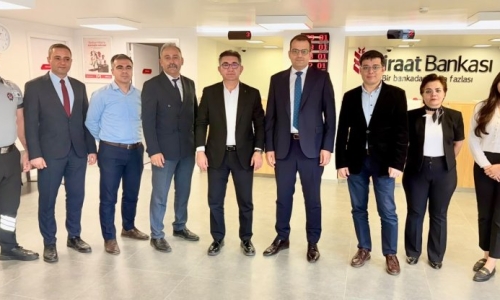 YİĞİT, HALKBANK AKŞEHİR, YUNAK İLE ZİRAAT BANKASI AKŞEHİR, YUNAK, 24 AĞUSTOS ŞUBELERİNİ ZİYARET ETTİ