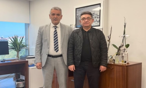 YİĞİT, HALKBANK BOLU BÖLGE KOORDİNATÖRÜ GÖKÇE'YE 'HAYIRLI OLSUN' ZİYARETİNDE BULUNDU