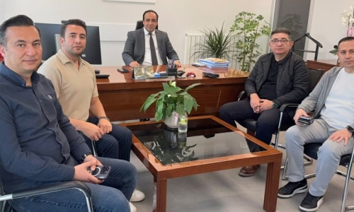 YİĞİT, HALKBANK ANKARA 2. BÖLGE KOORDİNATÖRÜ GEZENERLER'E 'HAYIRLI OLSUN' ZİYARETİNDE BULUNDU