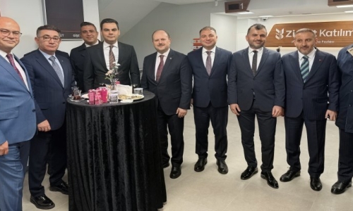 YİĞİT, ZİRAAT KATILIM AZİZİYE ŞUBESİNİN AÇILIŞINA KATILDI