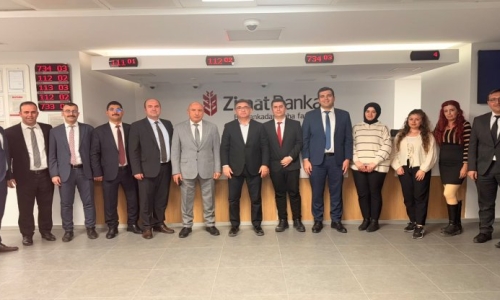 YİĞİT, ZİRAAT VE HALK BANKASI SARAYÖNÜ, KADINHANI VE ILGIN ŞUBELERİNE ZİYARET ETTİ